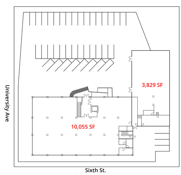 811 University Ave, Berkeley, CA for sale - Site Plan - Image 1 of 1