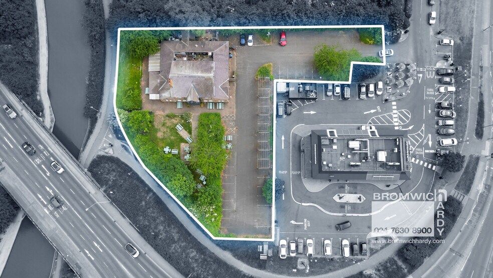 Queensway, Leamington Spa for sale - Aerial - Image 1 of 1