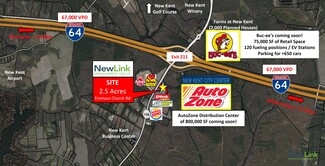 More details for Emmaus Church Rd, New Kent, VA - Land for Sale