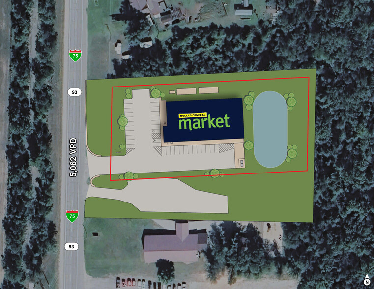 685 I-75BL Loop, Grayling, MI for sale - Site Plan - Image 2 of 3