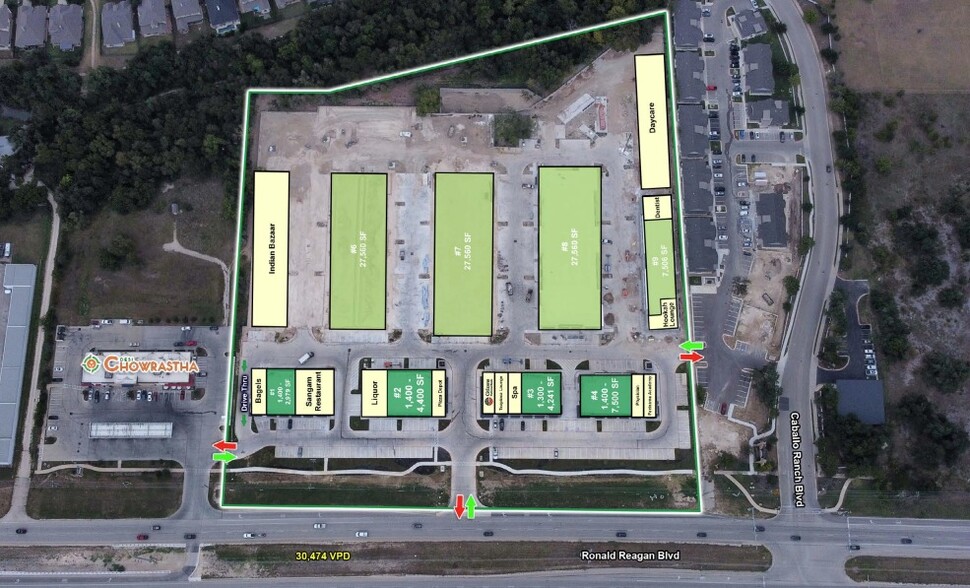 14300 Ronald Reagan Blvd, Cedar Park, TX for rent - Site Plan - Image 3 of 28