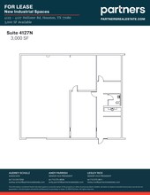 4125 Hollister St, Houston, TX for rent Site Plan- Image 1 of 1