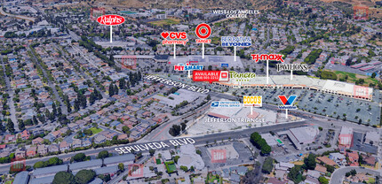 11030 Jefferson Blvd, Culver City, CA - aerial  map view - Image1