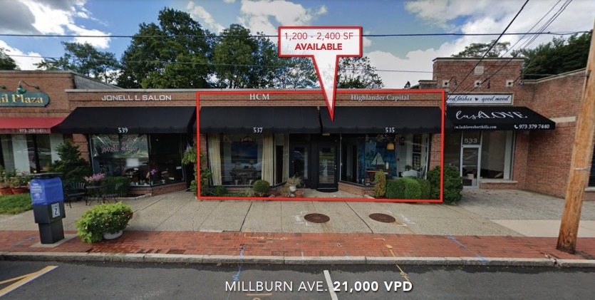 535 Millburn Ave, Short Hills, NJ for rent - Building Photo - Image 1 of 3