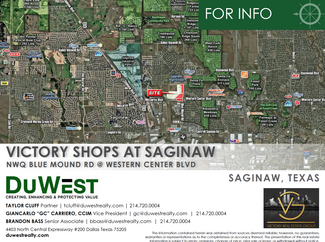 More details for NWQ Blue Mound Rd @ Western Center Blvd, Saginaw, TX - Land for Sale