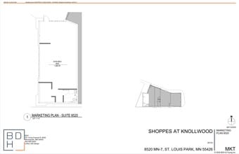 8500-8530 Highway 7, Saint Louis Park, MN to rent Site Plan- Image 1 of 1
