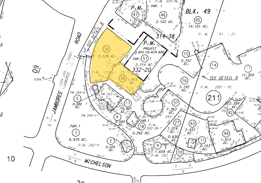 3121 Michelson Dr, Irvine, CA for sale - Plat Map - Image 1 of 1