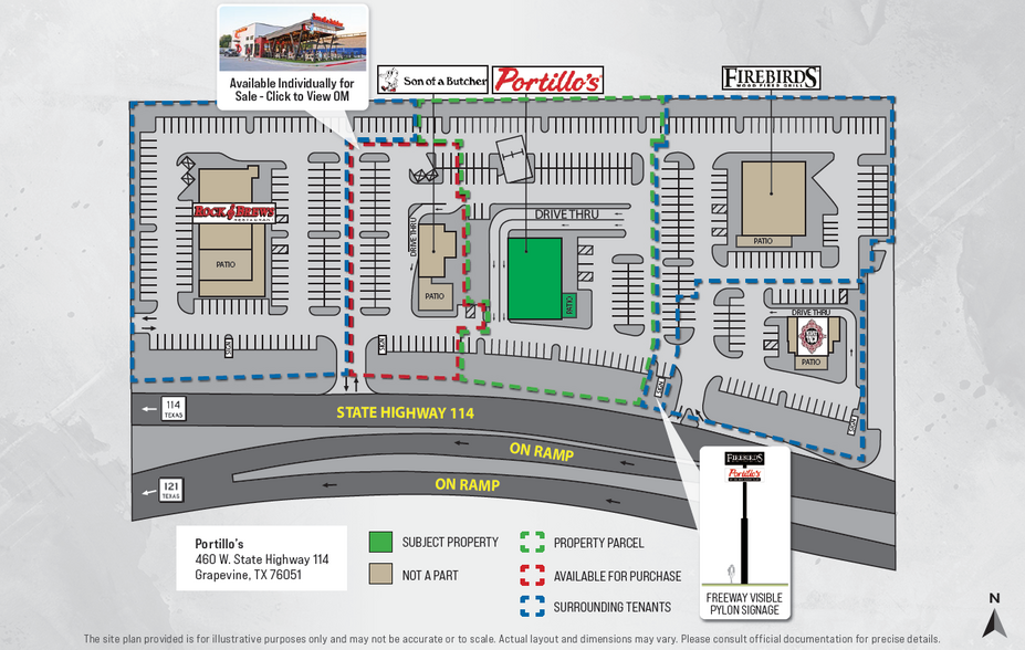 460 State 114 hwy, Grapevine, TX for sale - Site Plan - Image 2 of 5