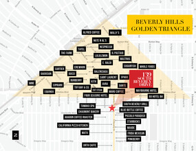 139 S Beverly Dr, Beverly Hills, CA - aerial  map view