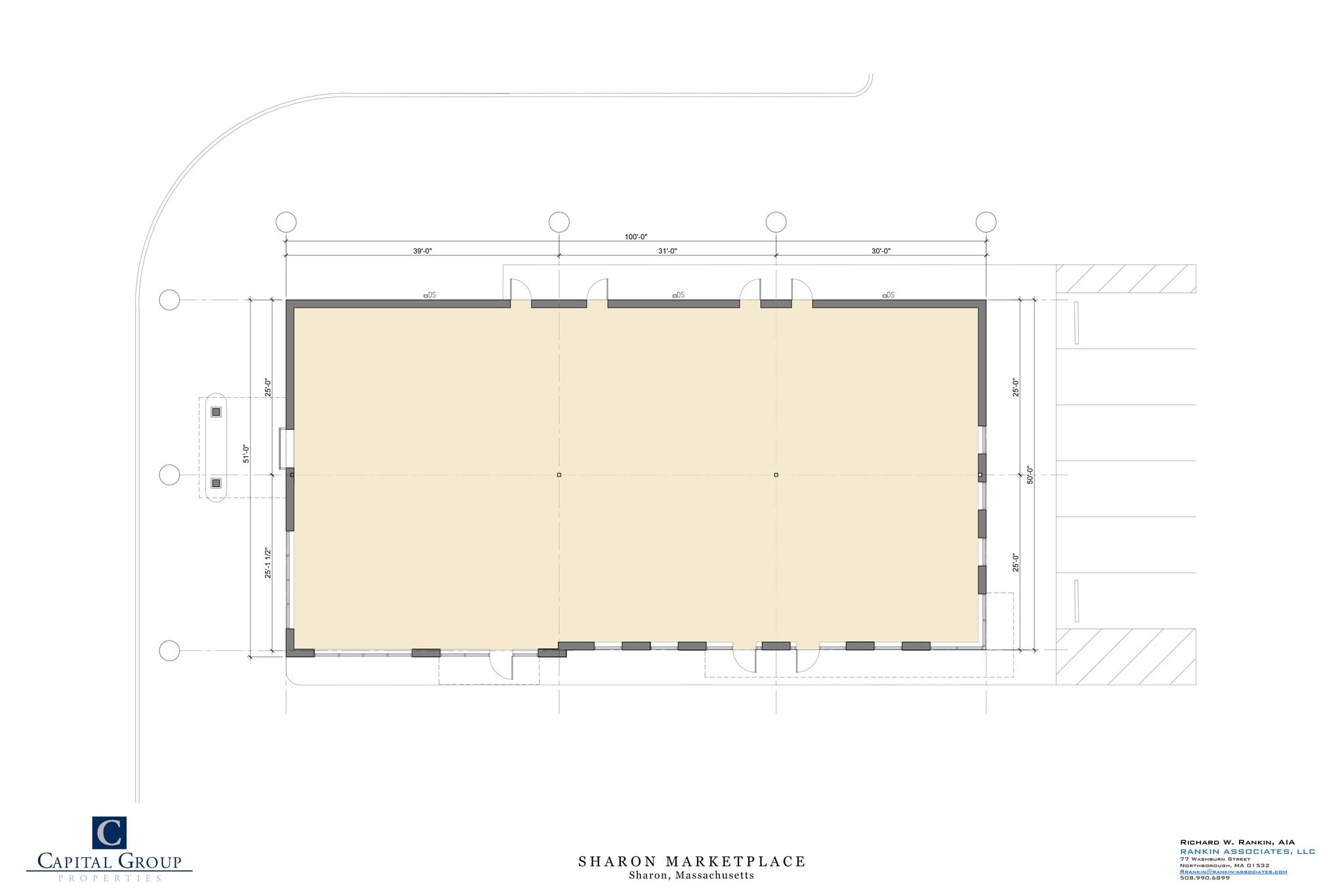 700-800 S Main St, Sharon, MA to rent Site Plan- Image 1 of 2