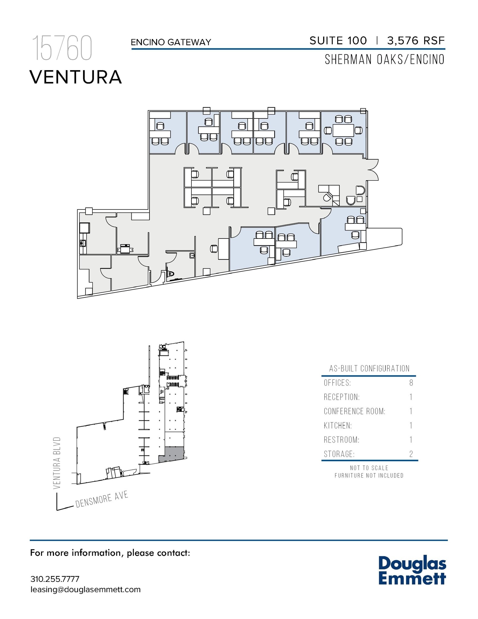 15760 Ventura Blvd, Encino, CA to rent Floor Plan- Image 1 of 1