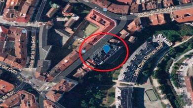 Ourense, ORE - Aerial  map view