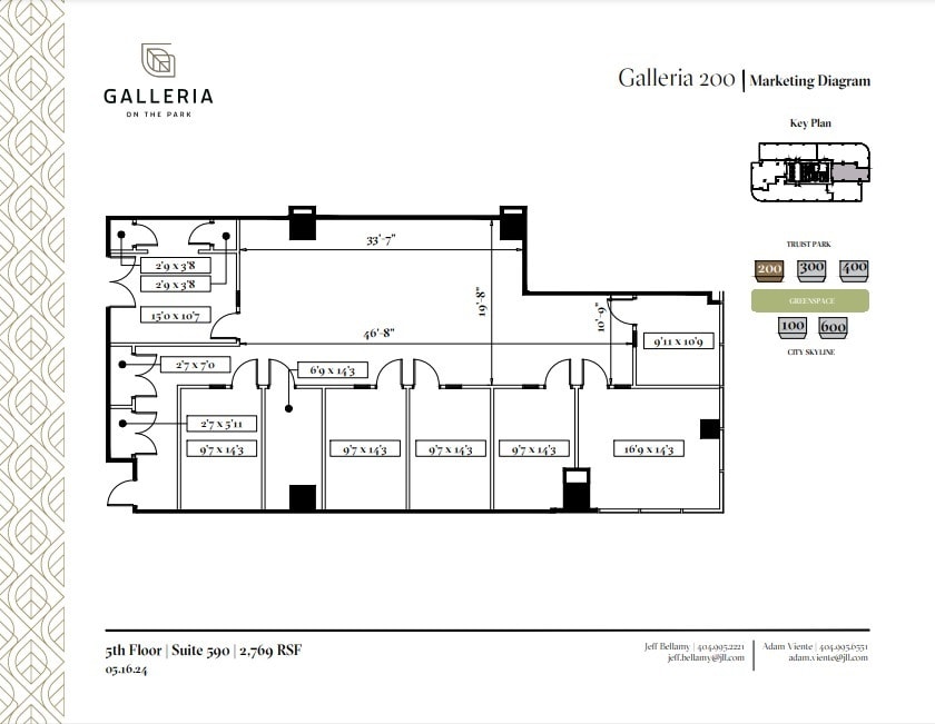 600 Galleria Pky SE, Atlanta, GA for rent Floor Plan- Image 1 of 1