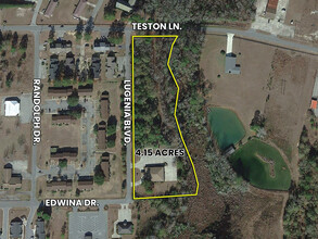 414 Lugenia Dr, Vidalia, GA - aerial  map view