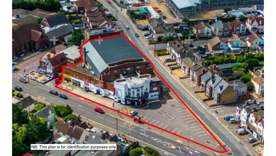 125 Pier Ave, Clacton On Sea, ESS - AERIAL  map view