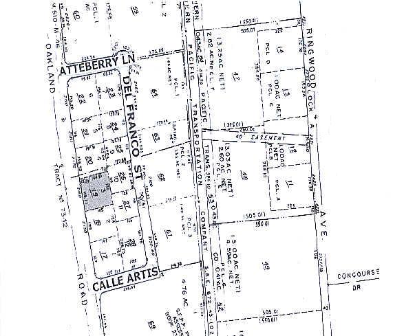 2160 Oakland Rd, San Jose, CA for rent - Plat Map - Image 2 of 2