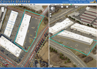 5619 Wellington, Gainesville, VA - aerial  map view