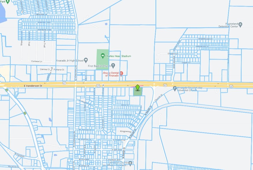 694 E Highway 67, Alvarado, TX for sale - Plat Map - Image 2 of 2