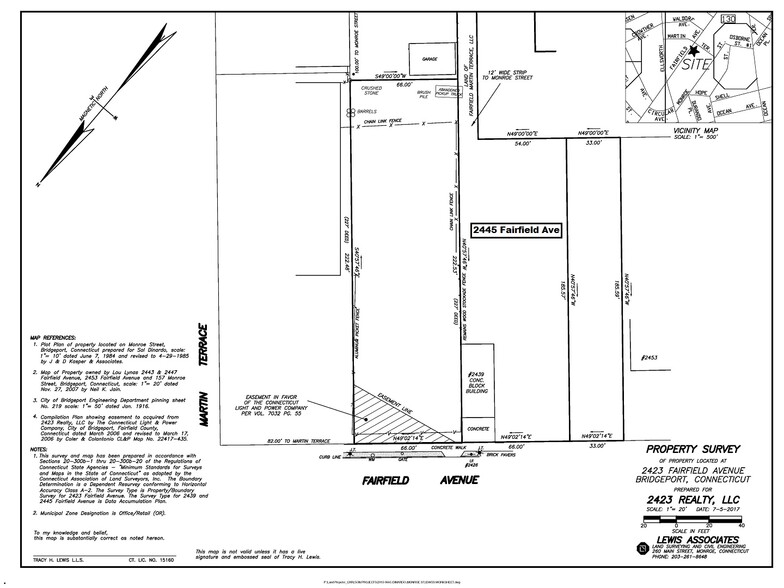 2439-2445 Fairfield Ave, Bridgeport, CT for rent - Site Plan - Image 3 of 3