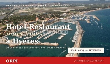 Hyeres - Aerial map view