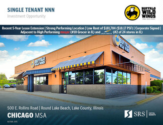 More details for 500 E Rollins Rd, Round Lake Beach, IL - Retail for Sale