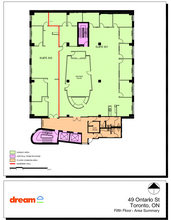 49 Ontario St, Toronto, ON for rent Floor Plan- Image 1 of 4