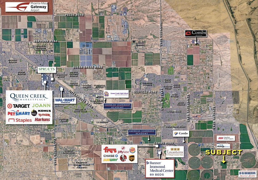 Hash Knife Draw, San Tan Valley, AZ for sale - Aerial - Image 2 of 2