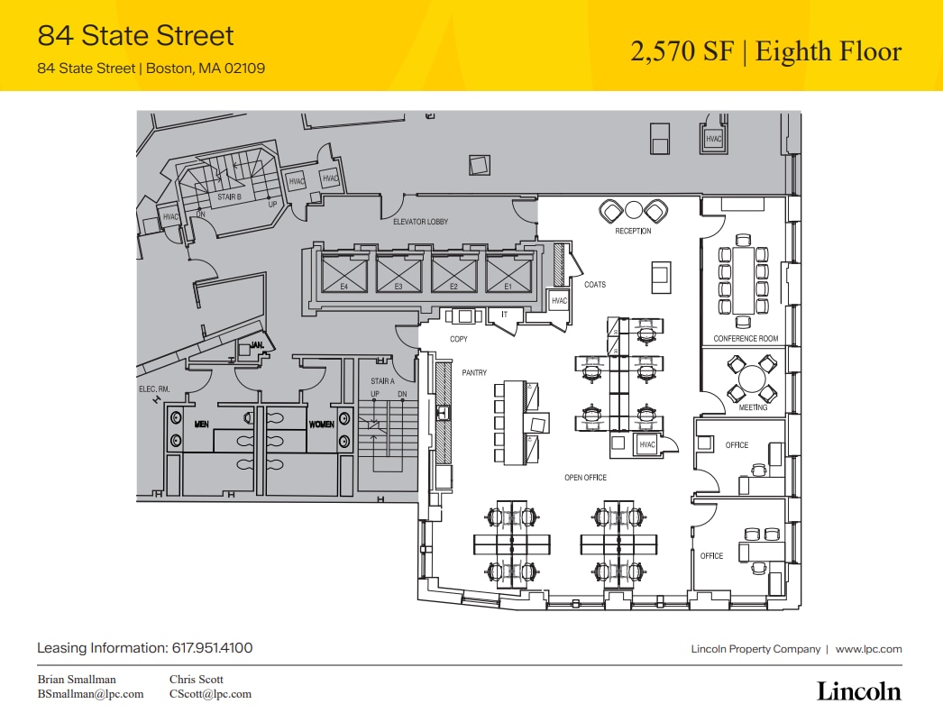 84 State St, Boston, MA to rent Floor Plan- Image 1 of 1