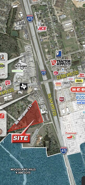 More details for Old Montgomery Road, Willis, TX - Land for Sale