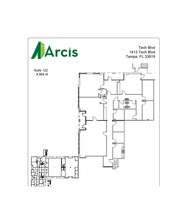 1413 Tech Blvd, Tampa, FL for rent Site Plan- Image 1 of 1