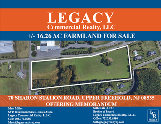 More details for 70 Sharon Station Rd, Allentown, NJ - Land for Sale