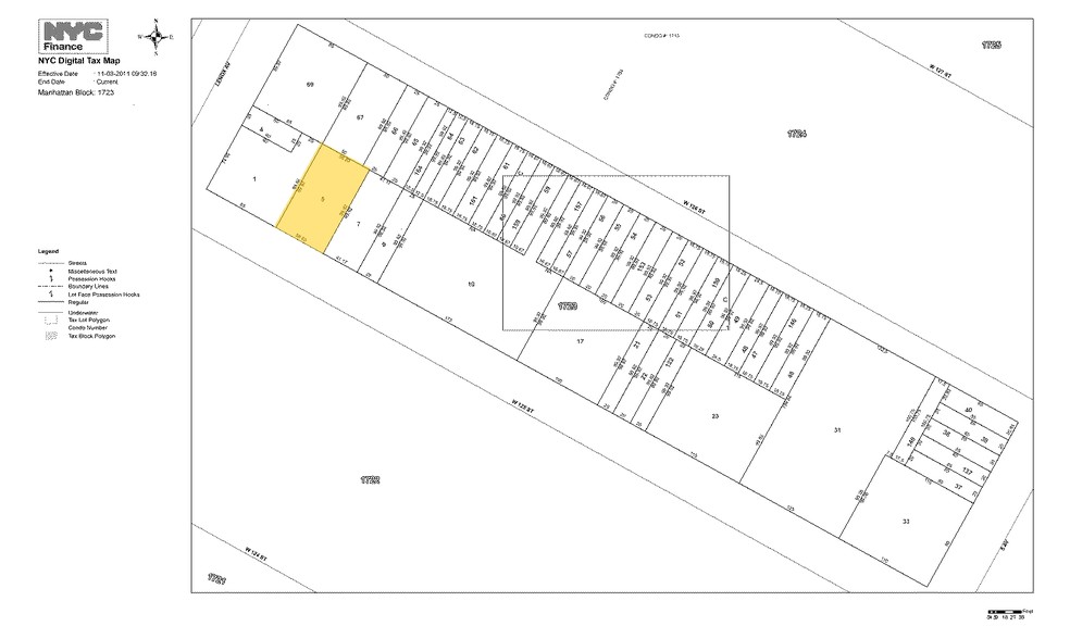 75 W 125th St, New York, NY for rent - Plat Map - Image 2 of 38