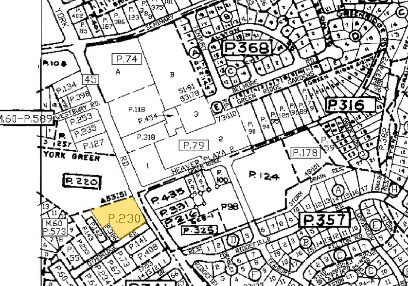 1212 York Rd, Lutherville, MD to rent - Plat Map - Image 3 of 21