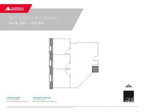 980 N Michigan Ave, Chicago, IL to rent Floor Plan- Image 1 of 1