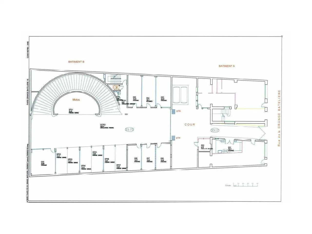 Light Industrial in Paris to rent Floor Plan- Image 1 of 3