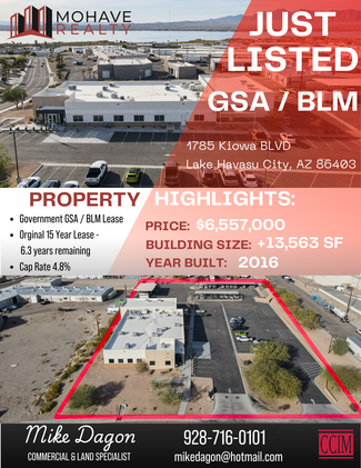 More details for 1785 Kiowa Ave, Lake Havasu City, AZ - Office for Sale