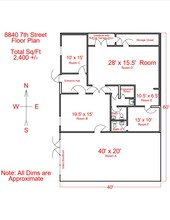 8840 7th St, Frisco, TX for rent Floor Plan- Image 1 of 1