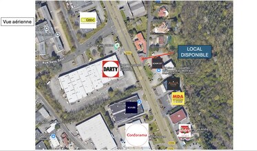 Limonest, RHO - Aerial  map view