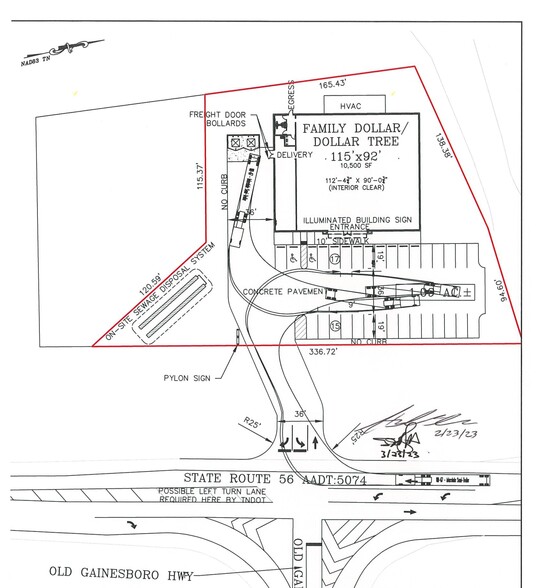 4500 Grundy Quarles, Bloomington Springs, TN for sale - Site Plan - Image 2 of 2