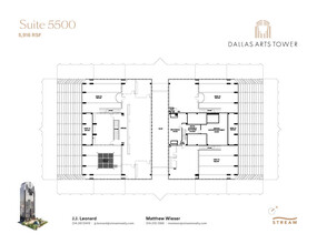 2200 Ross Ave, Dallas, TX for rent Floor Plan- Image 1 of 1