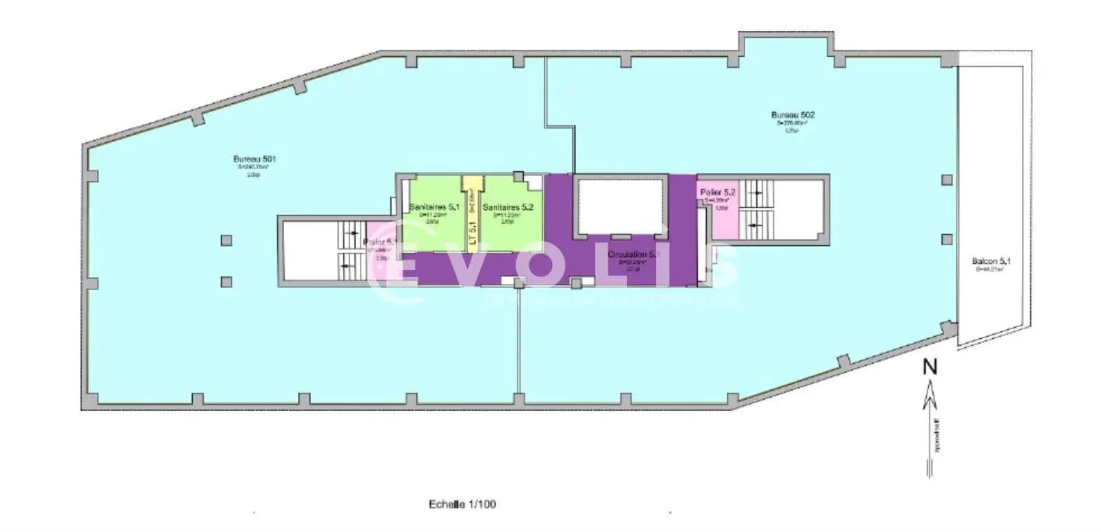 10 Esplanade Andry-Farcy, Grenoble to rent Floor Plan- Image 1 of 1