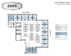 PENN 1, New York, NY for rent Floor Plan- Image 2 of 2