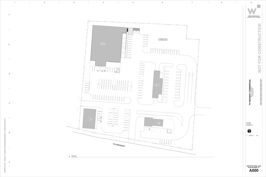 5887-6005 SE Tualatin Valley Hwy, Hillsboro, OR for rent - Site Plan - Image 2 of 3