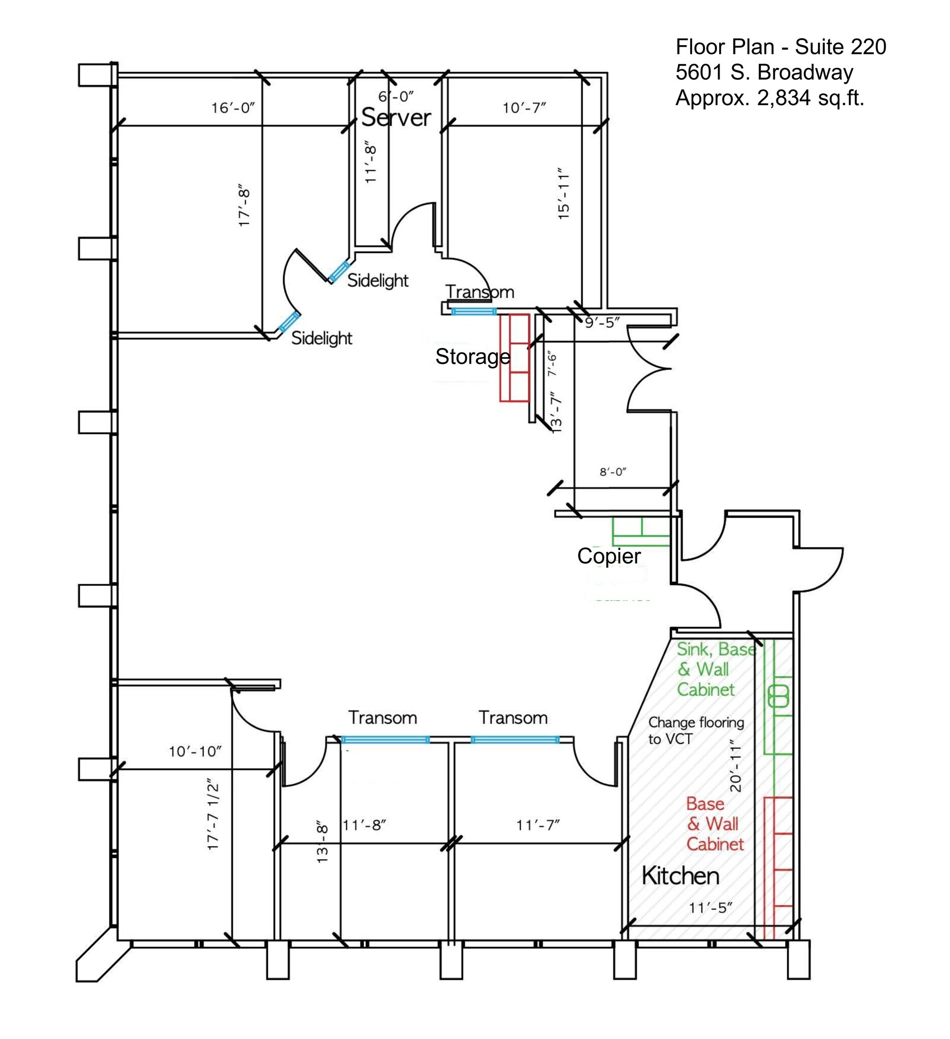 5601 S Broadway, Littleton, CO to rent Site Plan- Image 1 of 1