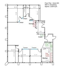 5601 S Broadway, Littleton, CO to rent Site Plan- Image 1 of 1
