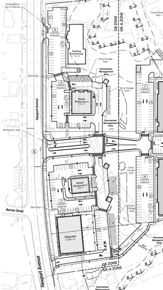 744 Newport Ave, Attleboro, MA for rent - Site Plan - Image 1 of 1