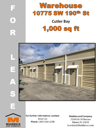 More details for 10775 SW 190th St, Miami, FL - Industrial for Rent