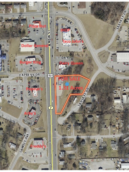 400 N Main St, Lansing, KS for sale - Aerial - Image 2 of 2