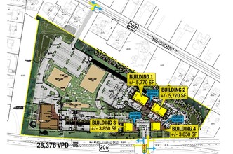 1430 Route 206, Bedminster, NJ for rent Site Plan- Image 1 of 1