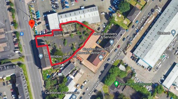 31A Dalmarnock Rd, Rutherglen for sale Aerial- Image 1 of 1